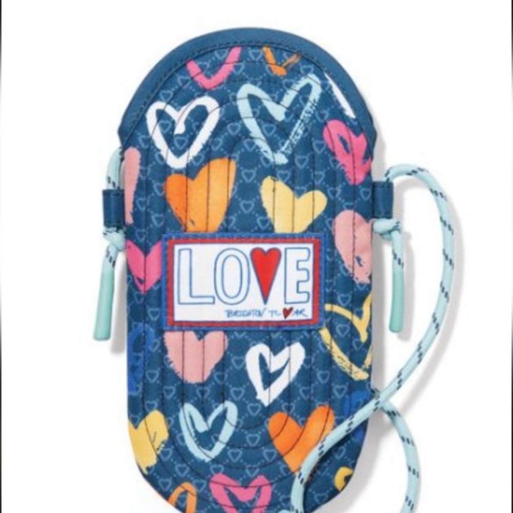 BRIGHTON COLOR OF LOVE CRISSBODY SUNGLASS CASE NWT